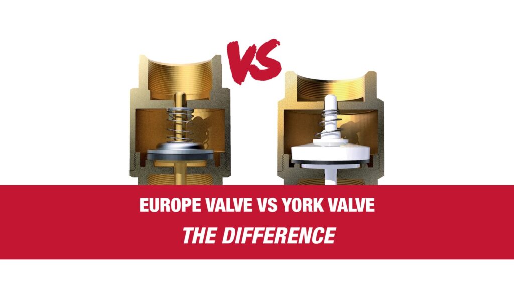 EUROPE VALVE VS YORK VALVE, THE DIFFERENCE Itap