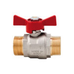 Full flow ball valve, male/male thread - 099