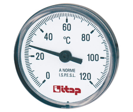 Thermometer, back connection